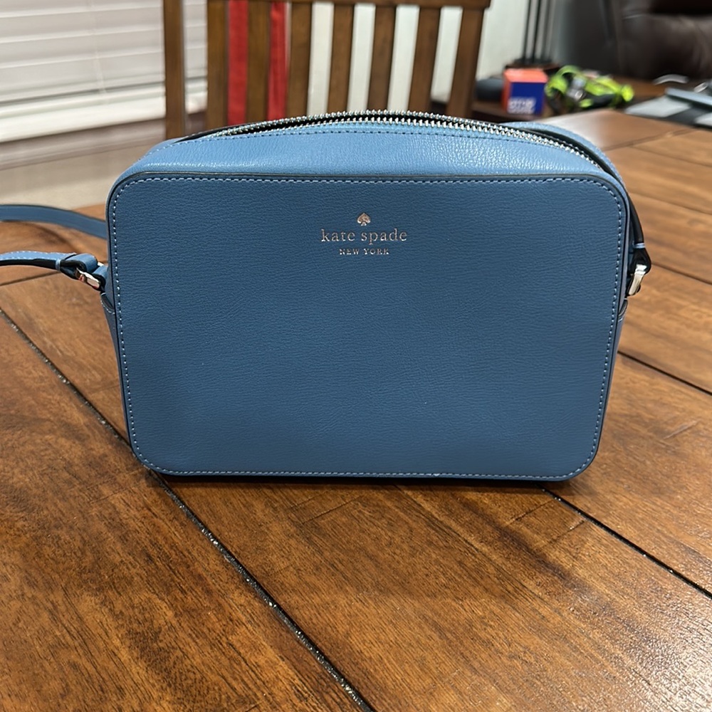 Kate Spade blue bag! Like new, no wear!